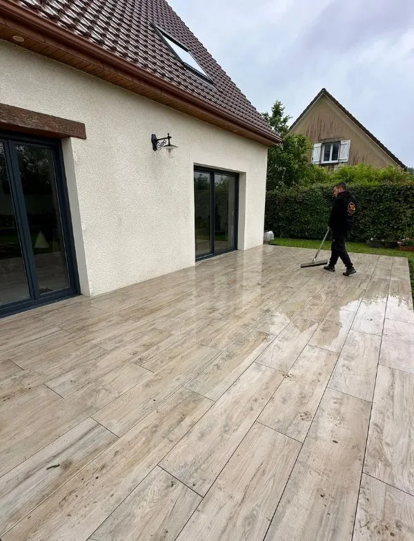 terrasse bois evreux