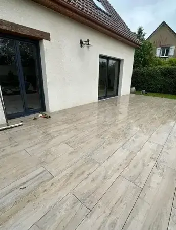 terrasse sur plots à Mesnils-sur-Iton - image 4